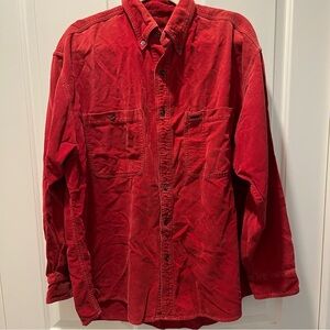Timberland Red Corduroy Weathergear